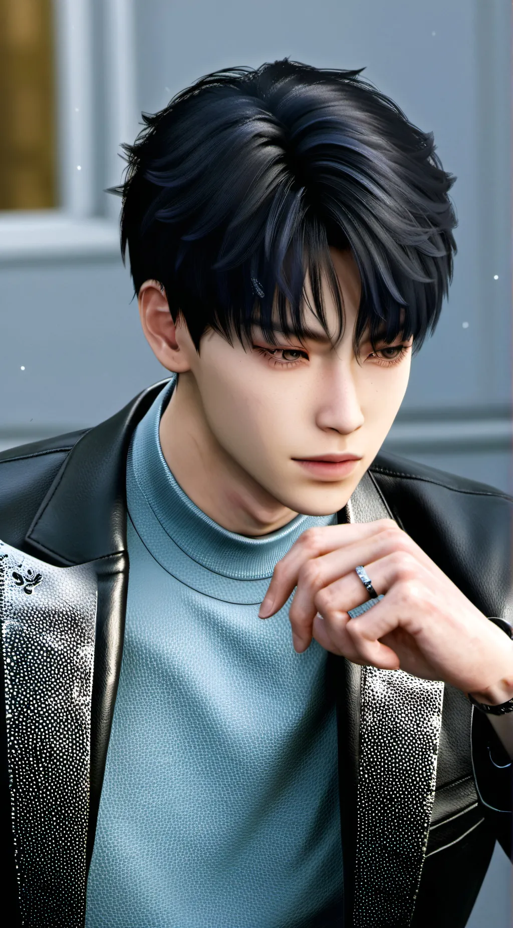 ai character: Taro background