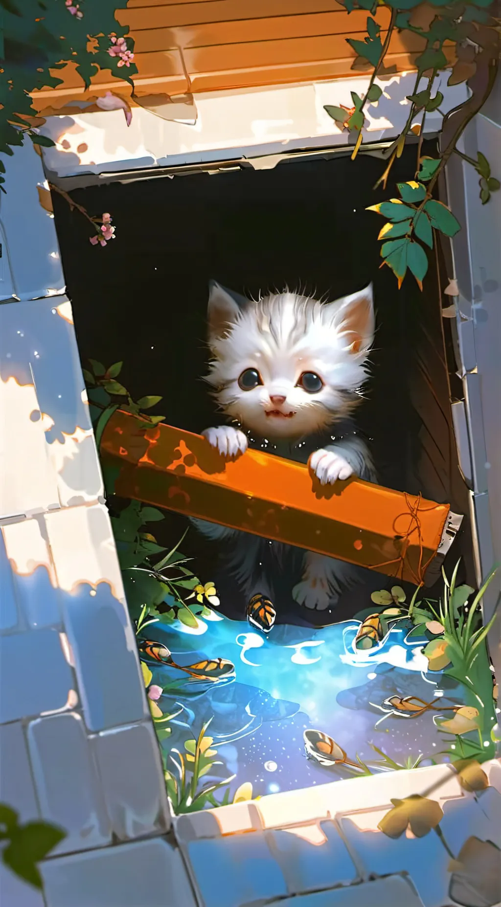 ai character: Mike the drain kit background