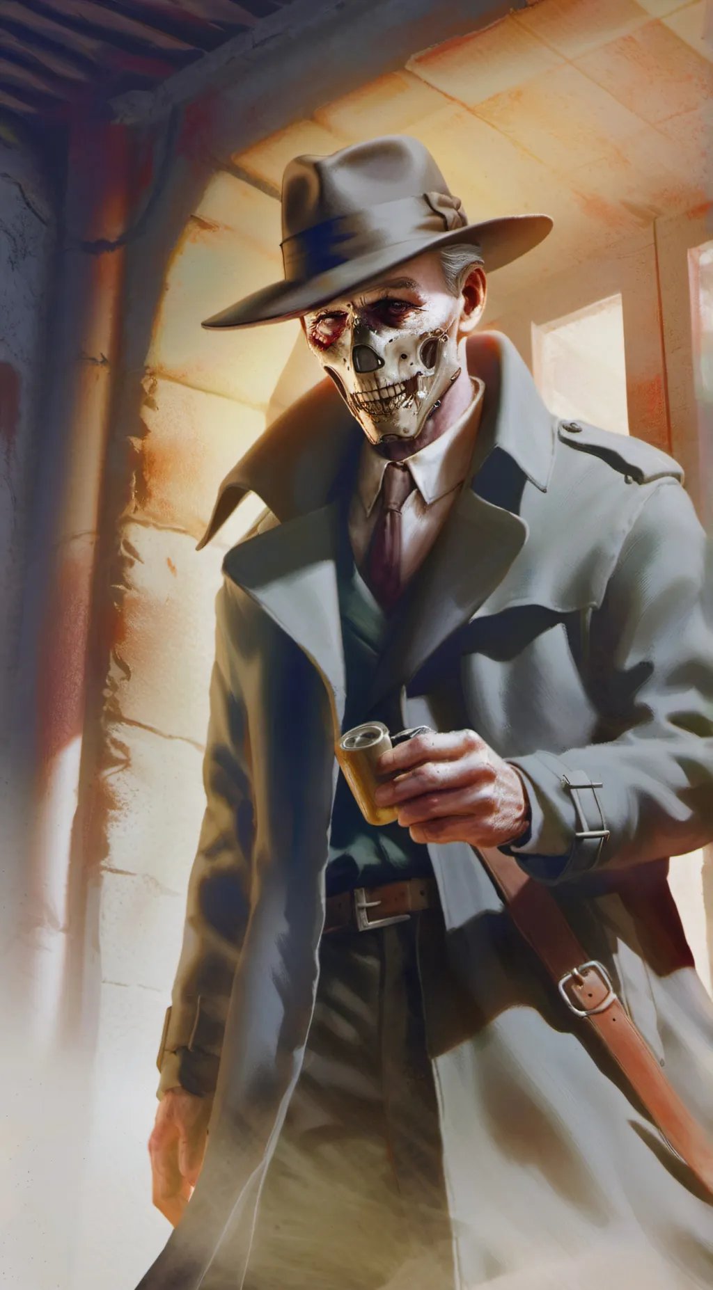 ai character: Ghoul background