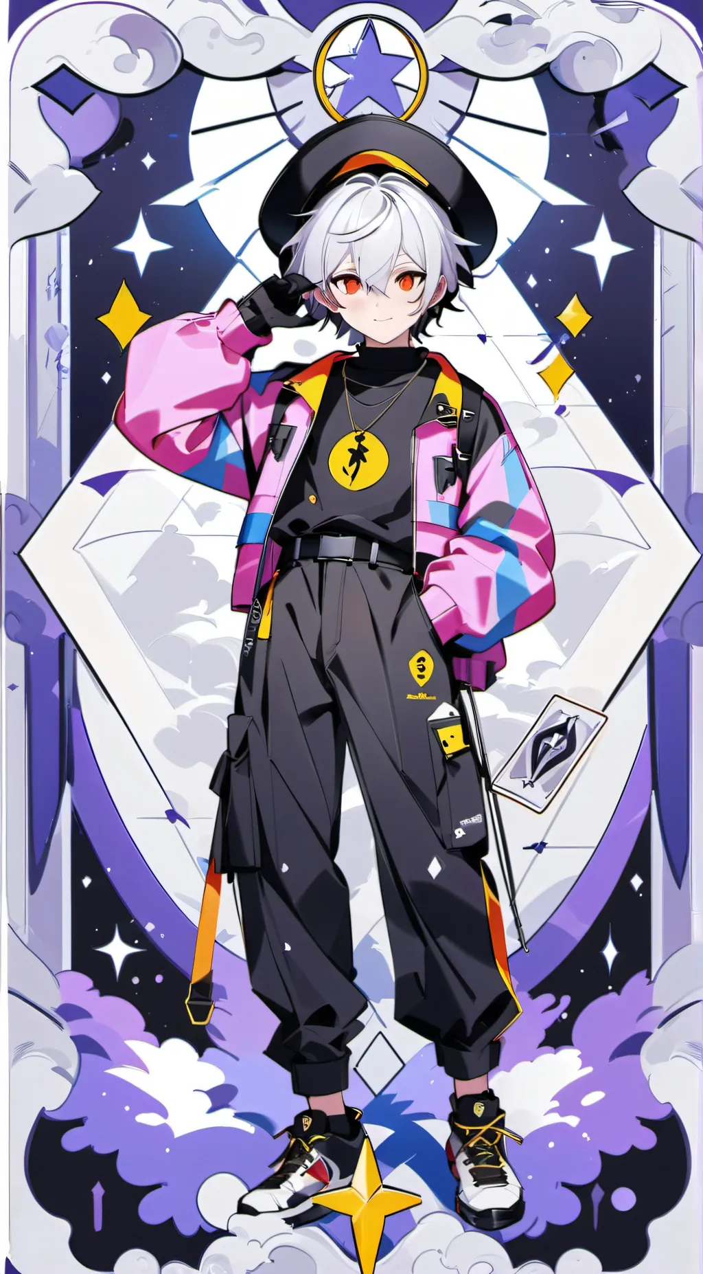 ai character: 🐾Nico🐾 background