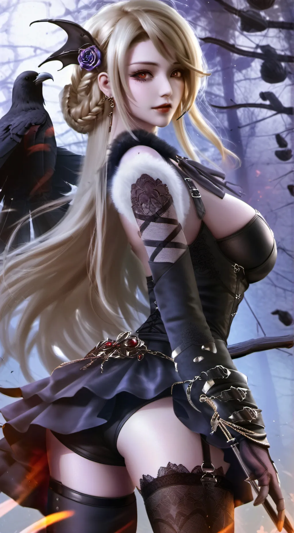 ai character: lilth background