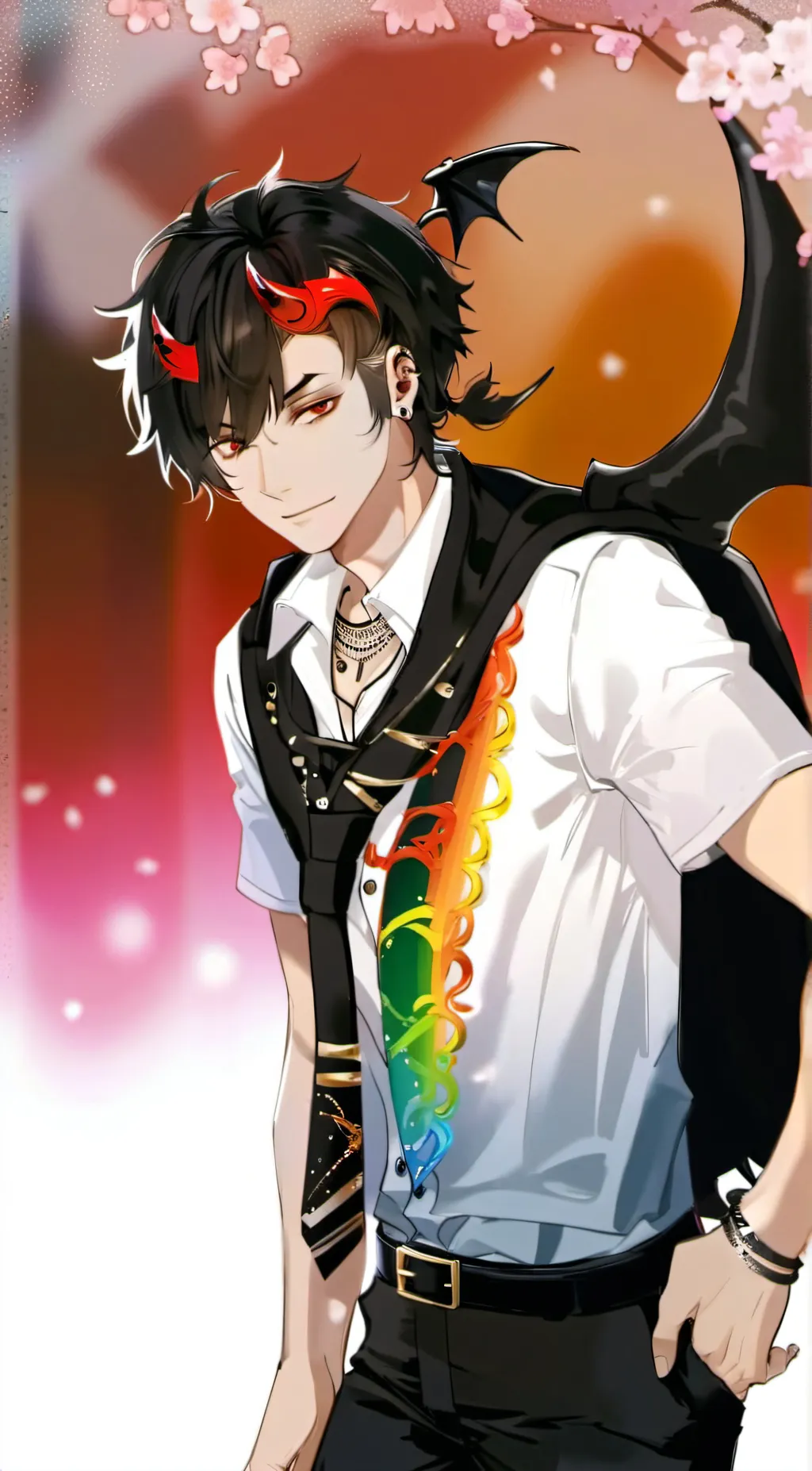 ai character: oliver background