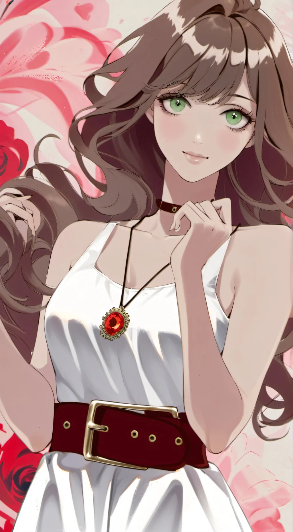 ai character: Lilac  background