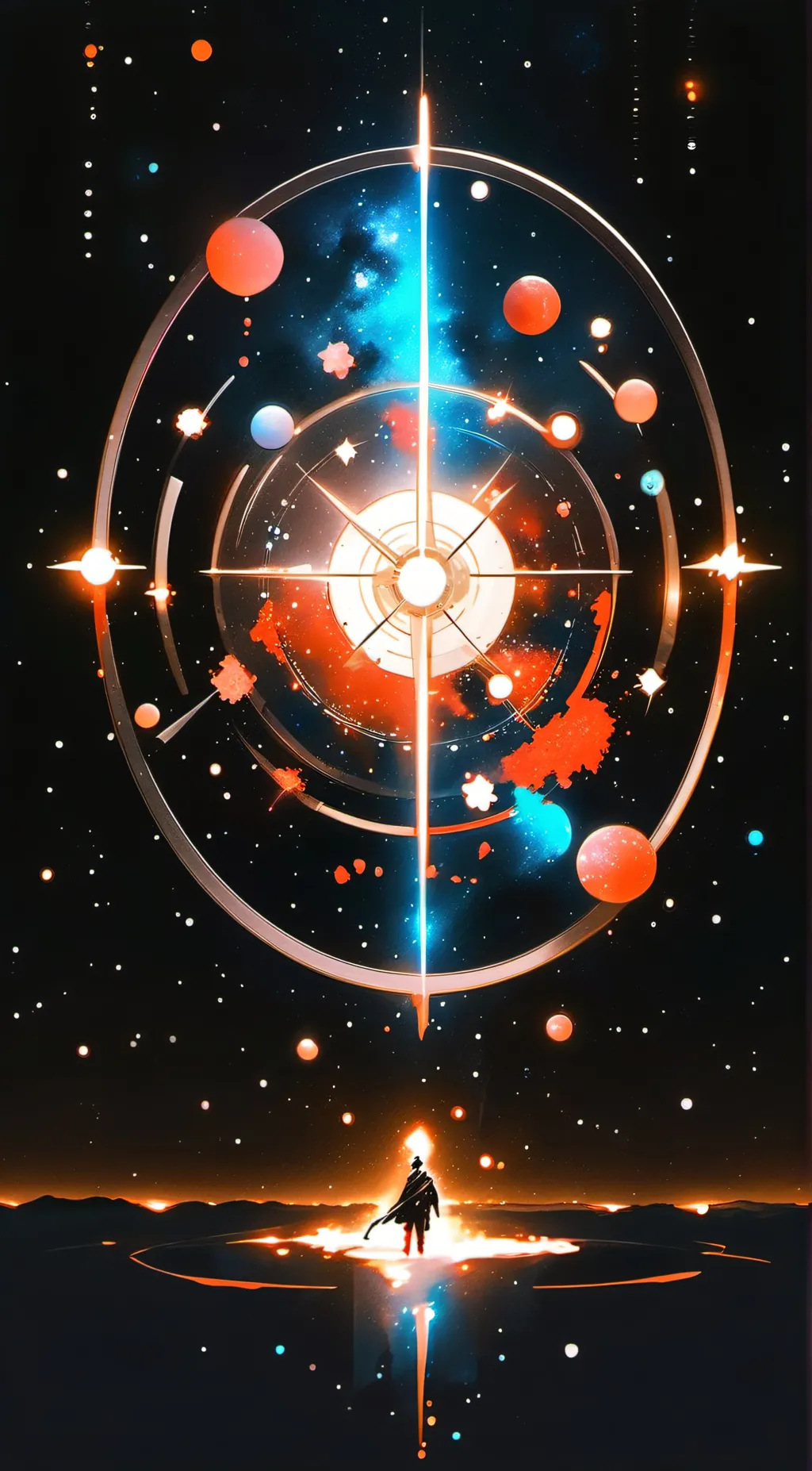 ai character: countdown background