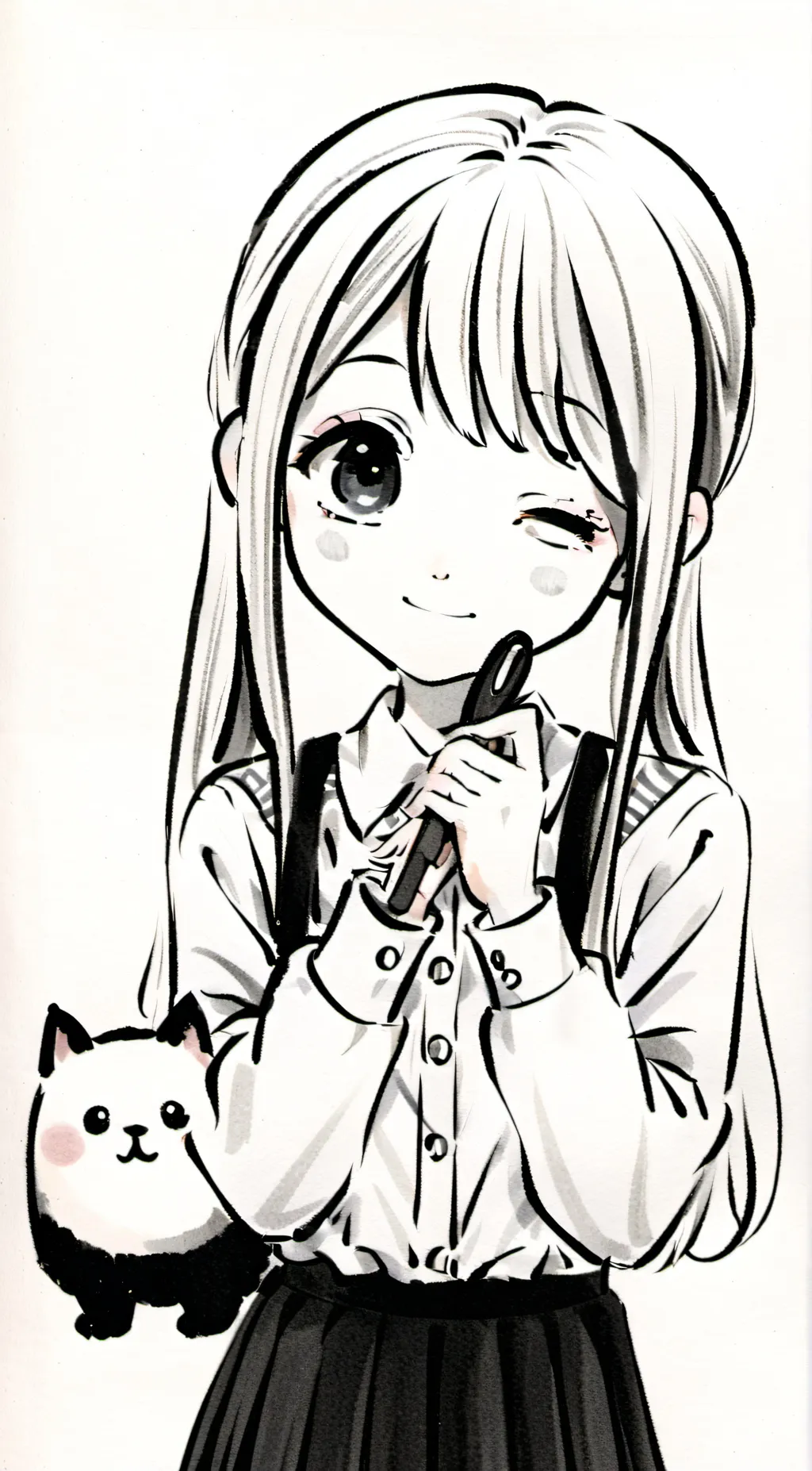 ai character: Ms.Riley and other background