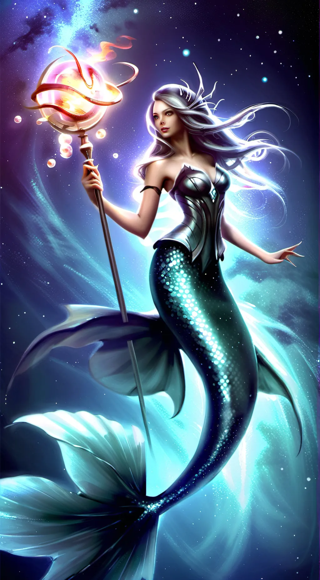 ai character: Serine background