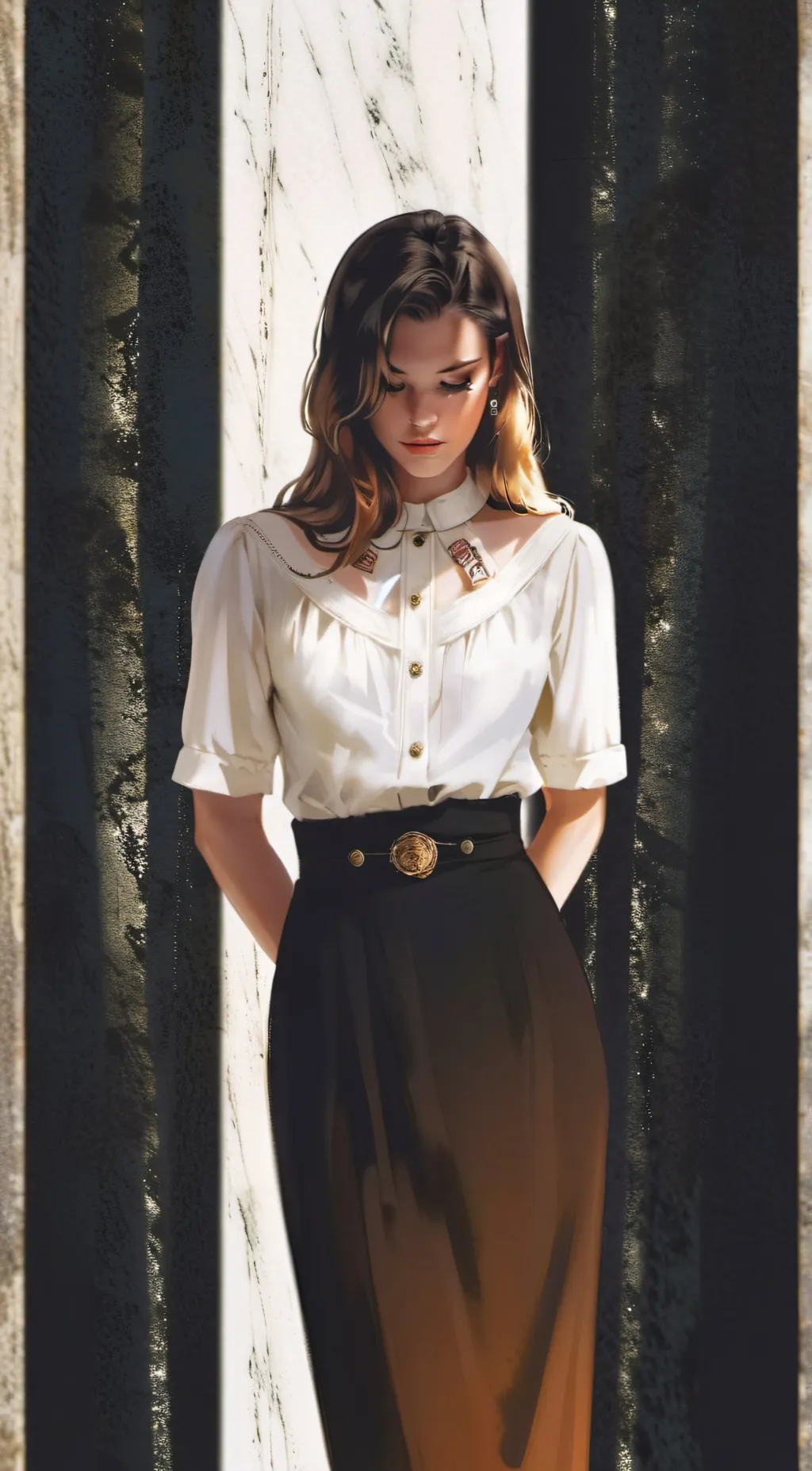 ai character: Lily background