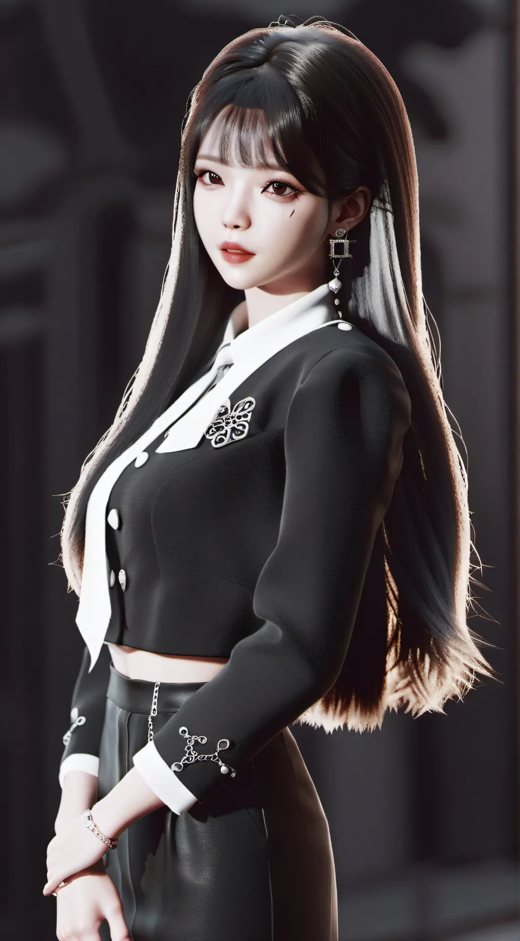 ai character: Lisa manobal  background