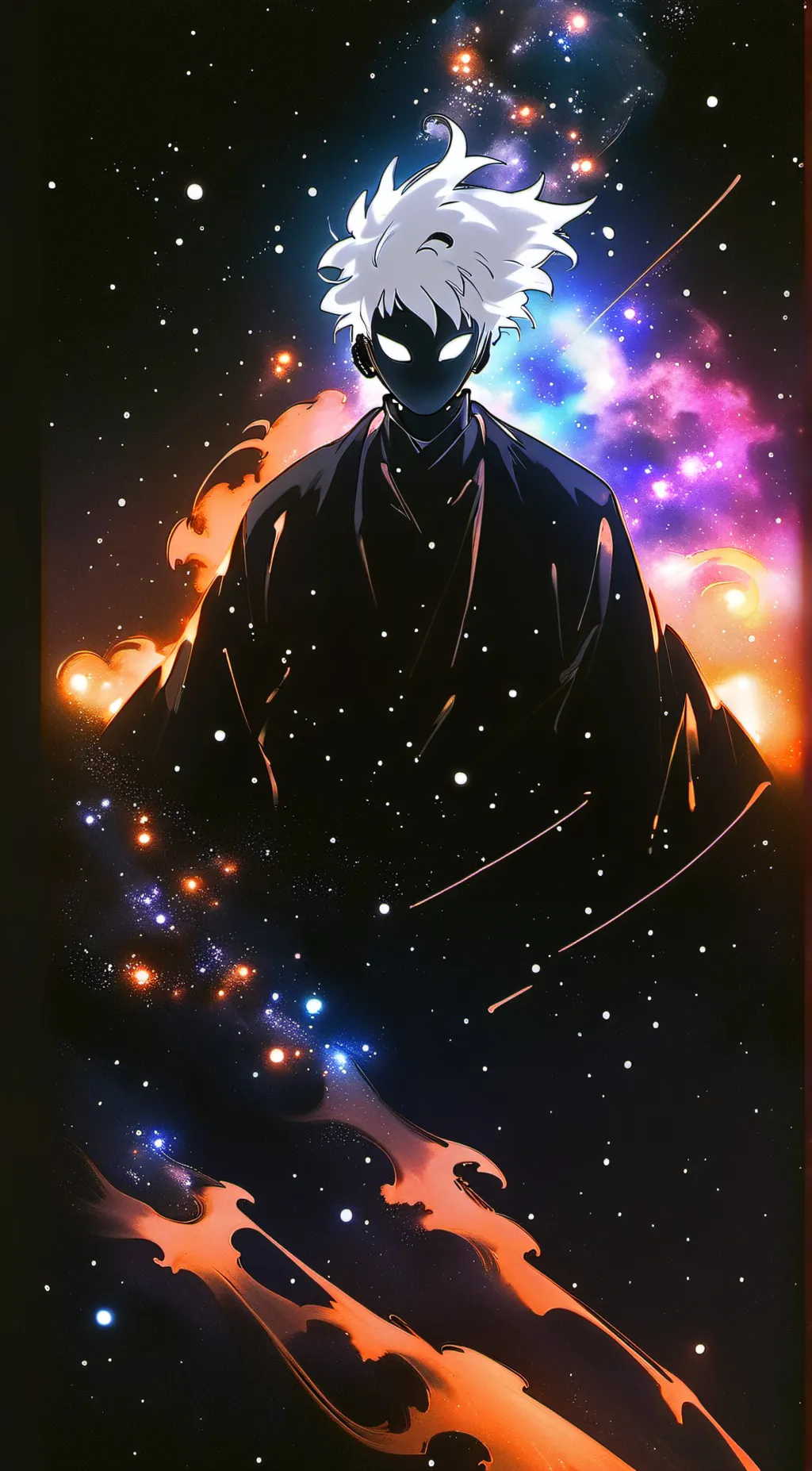 ai character: Cosmic background