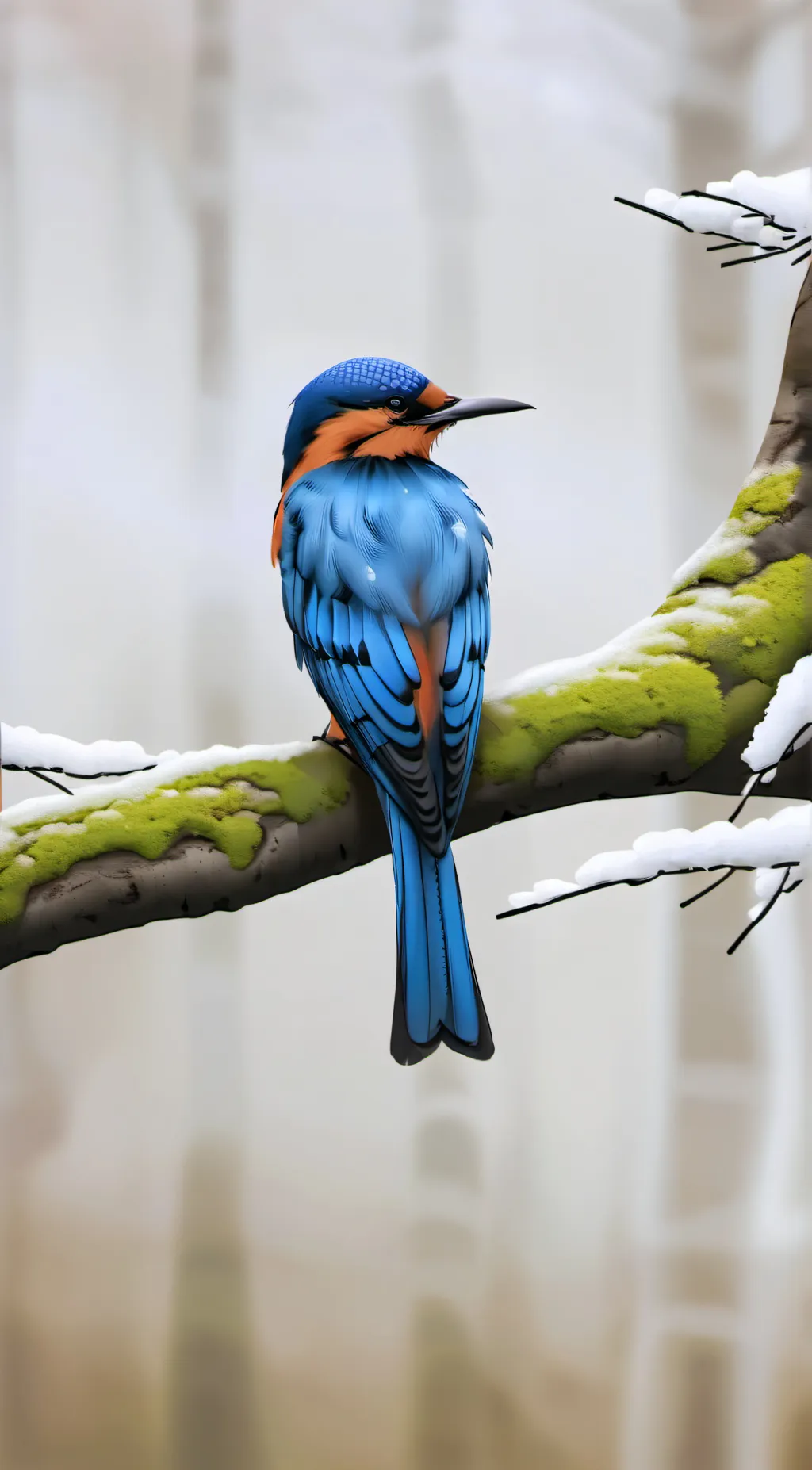 ai character: Bluey background