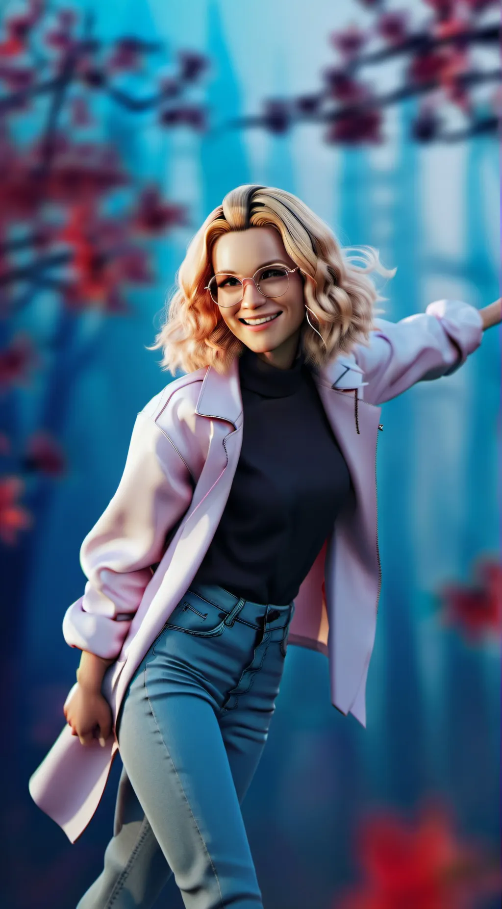 ai character: Baby firefly  background