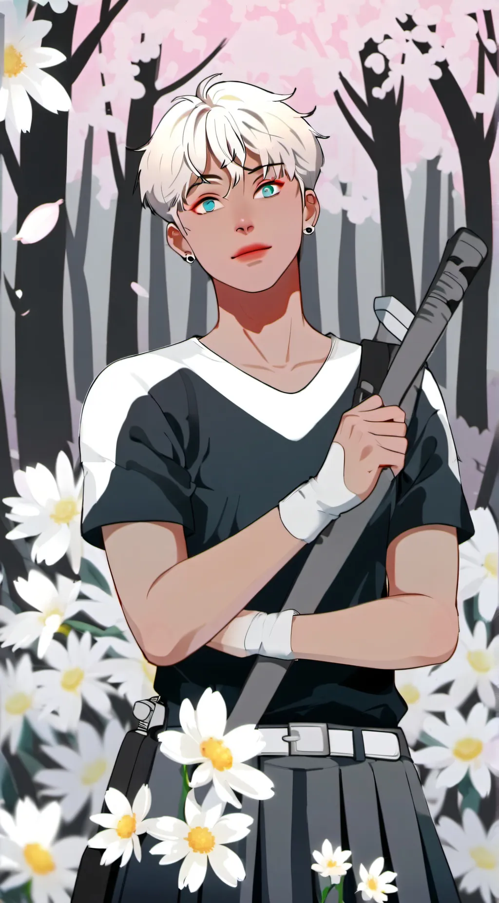 ai character: gay Luke  background