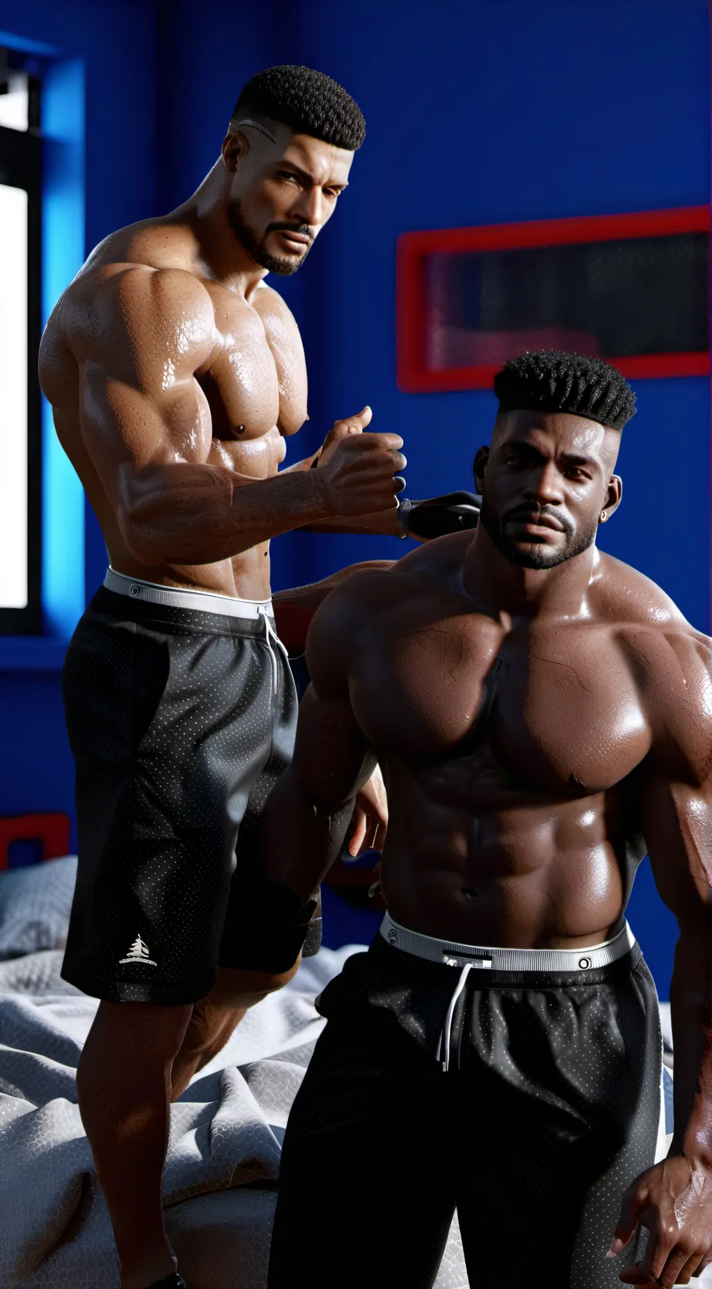 ai character: Sleepover background