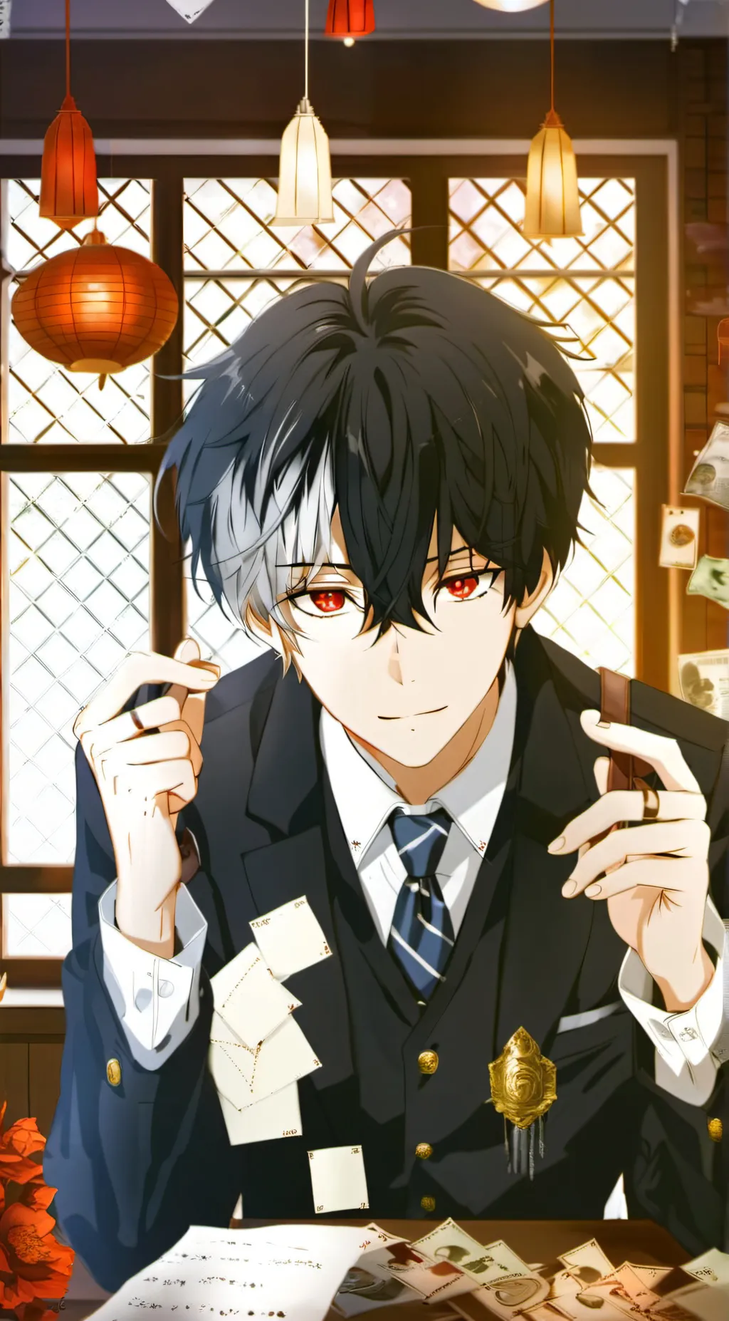 ai character: ☆Kian☆ background