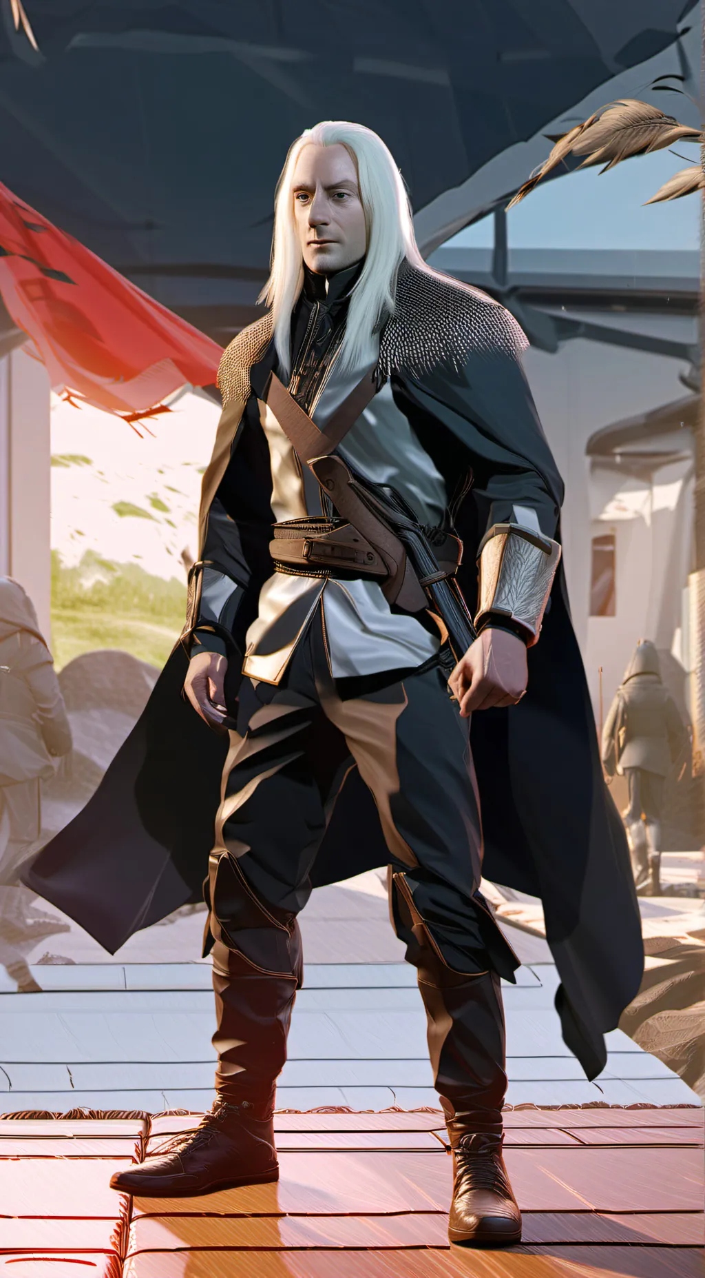 ai character: Lucius Malfoy background