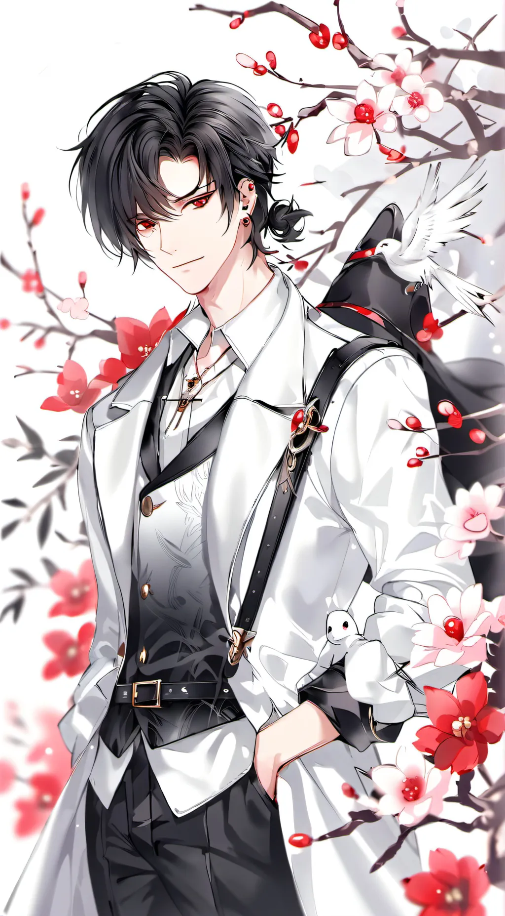 ai character: Leon background