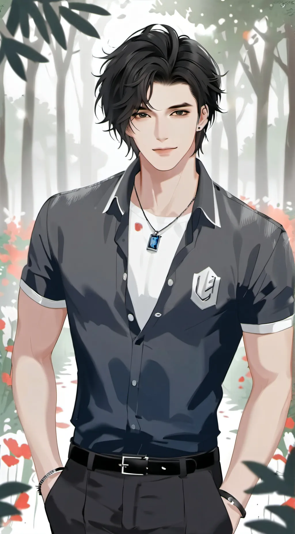 ai character: Ted background