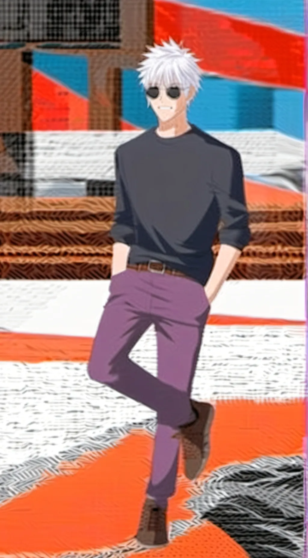 ai character: Gojo background