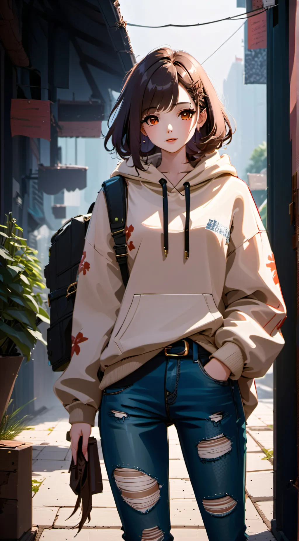 ai character: Jennifer background