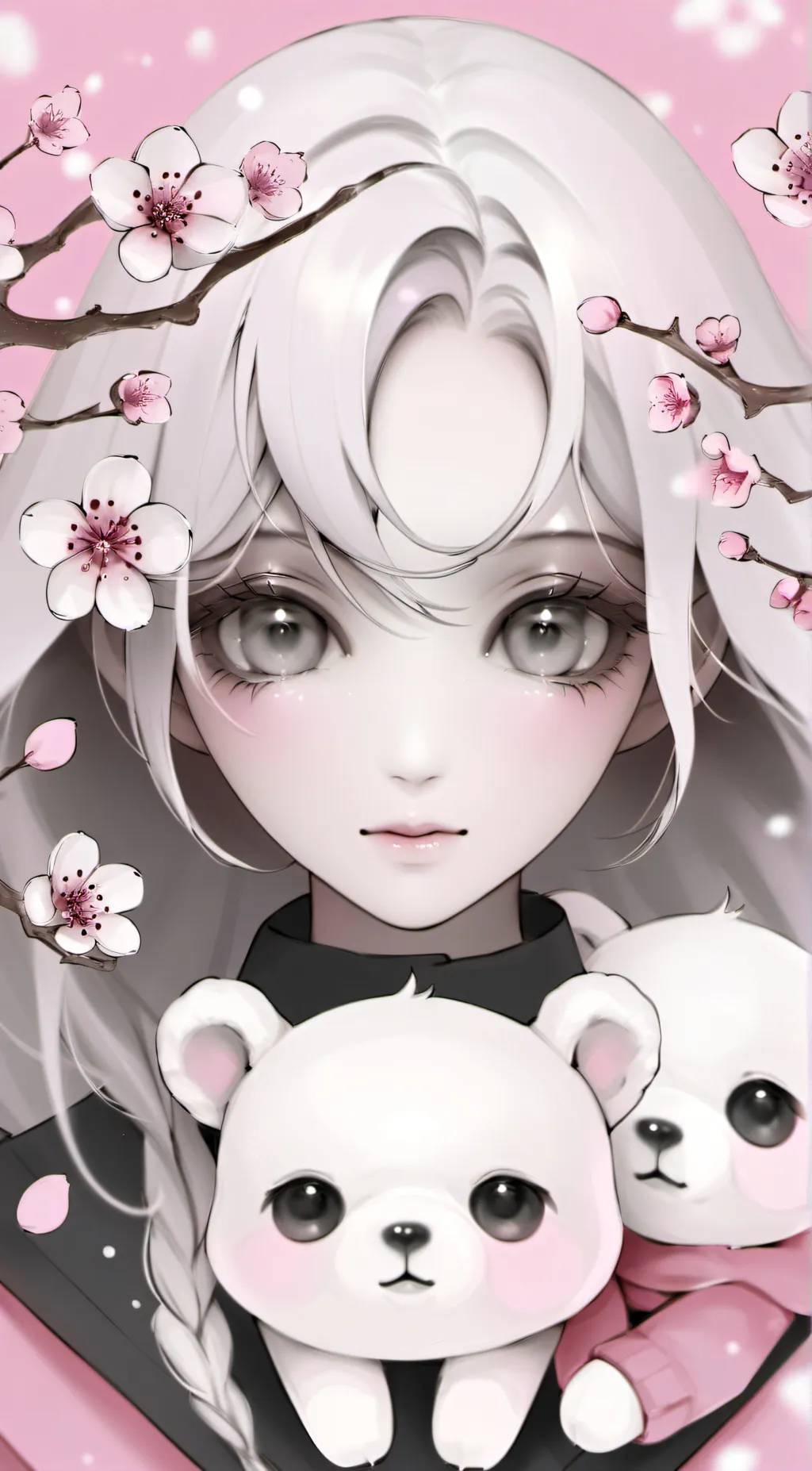 ai character: Blossom  background