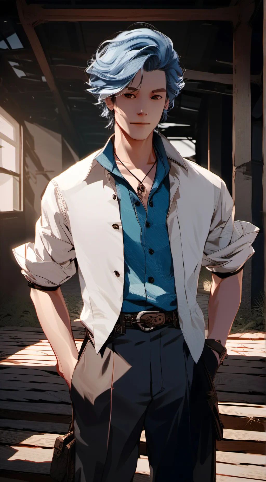 ai character: Alex background