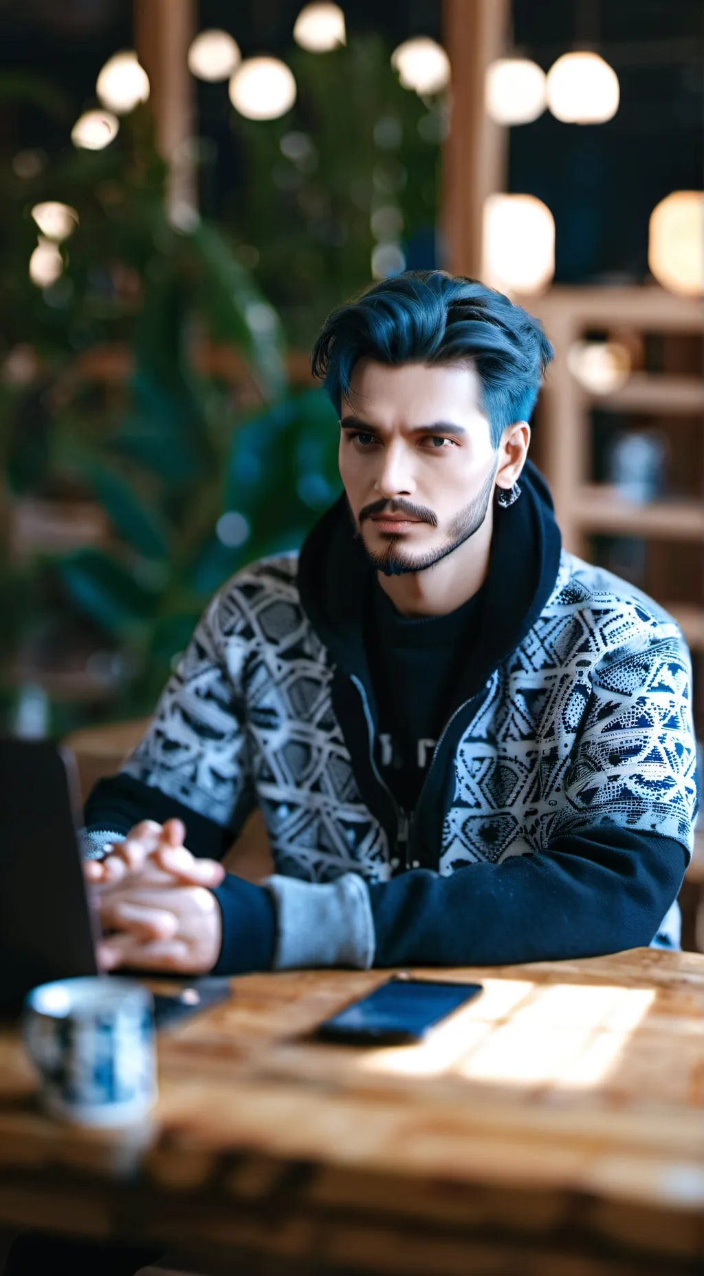 ai character: Alex background