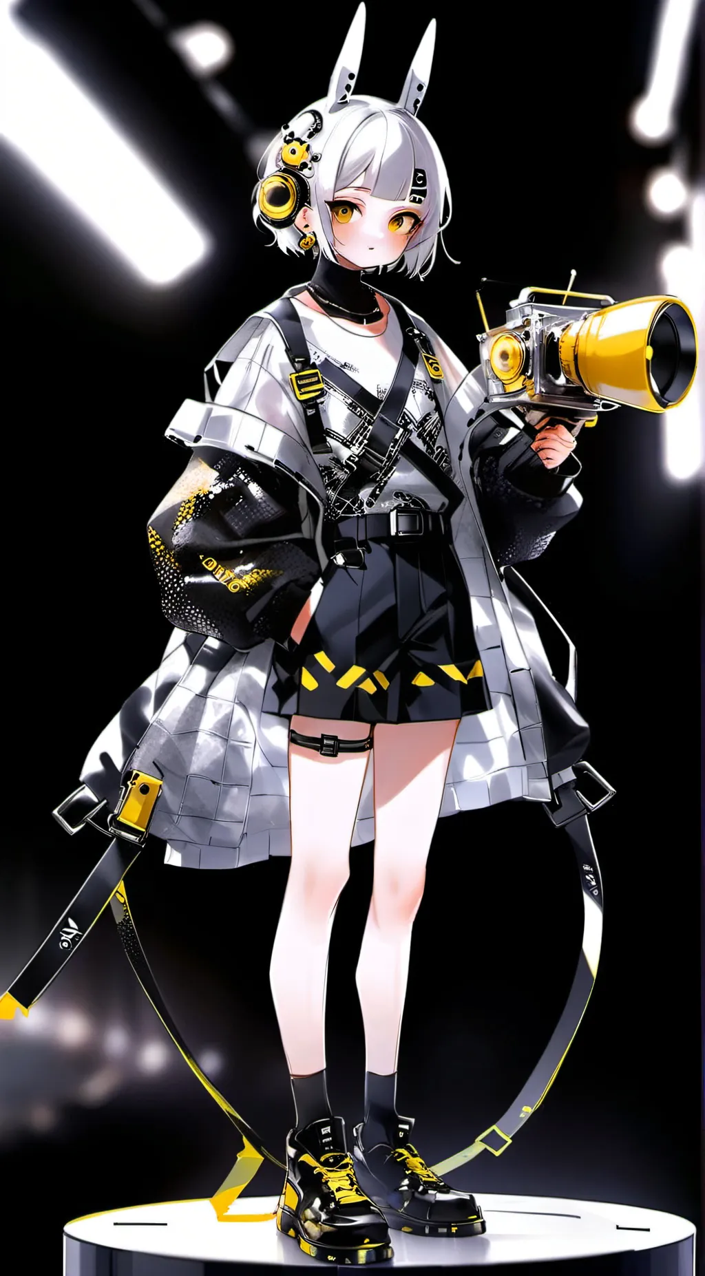 ai character: Bunny background