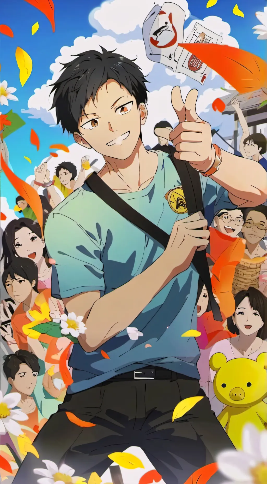 ai character: Class 1-A/ MHA background