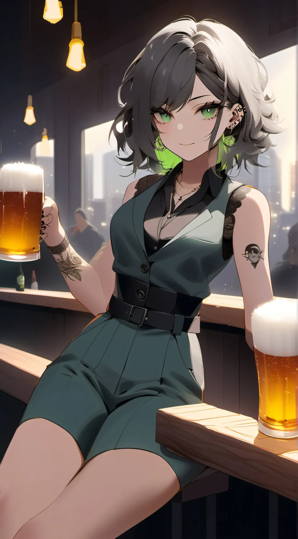 ai character: Jade background