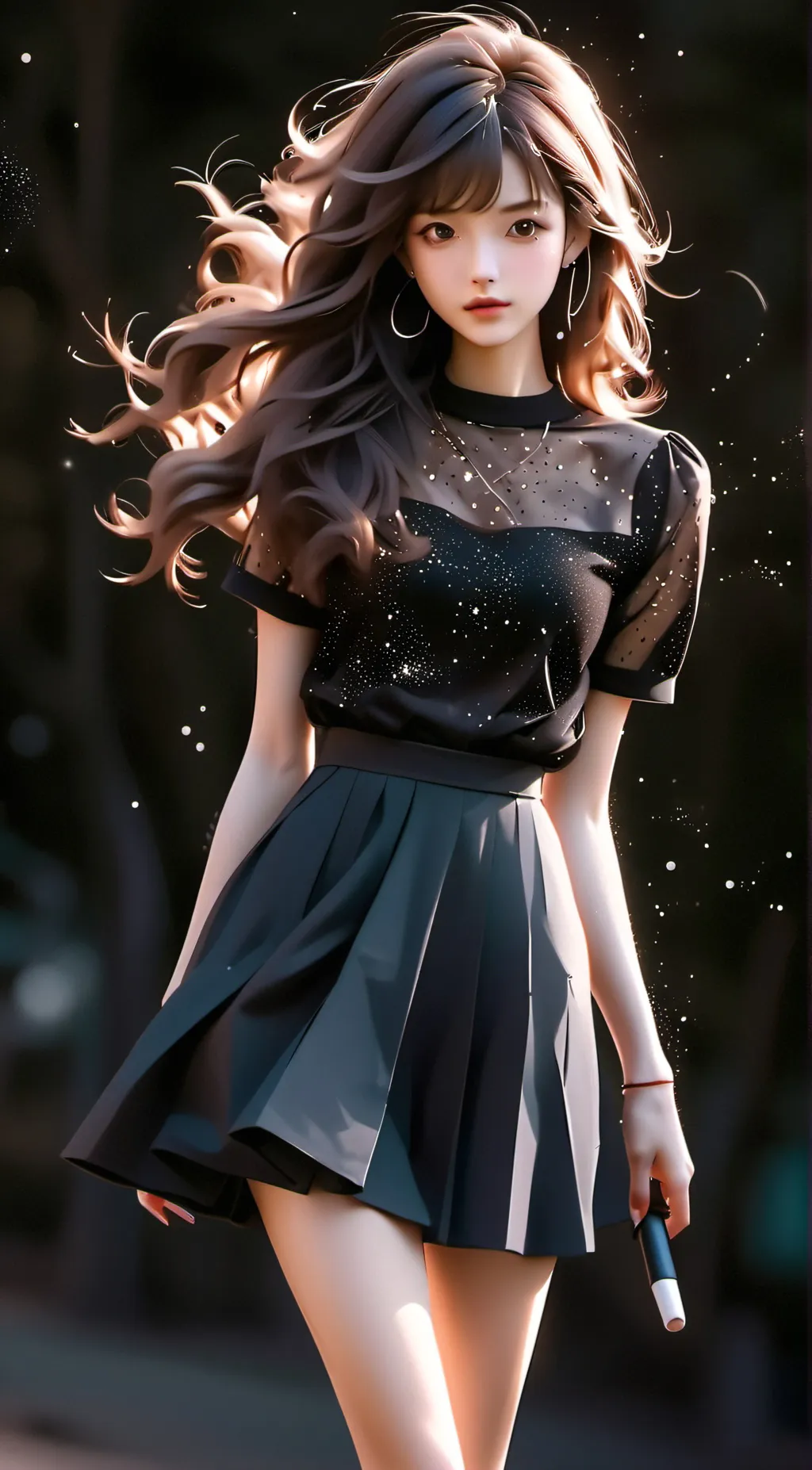 ai character: lily background