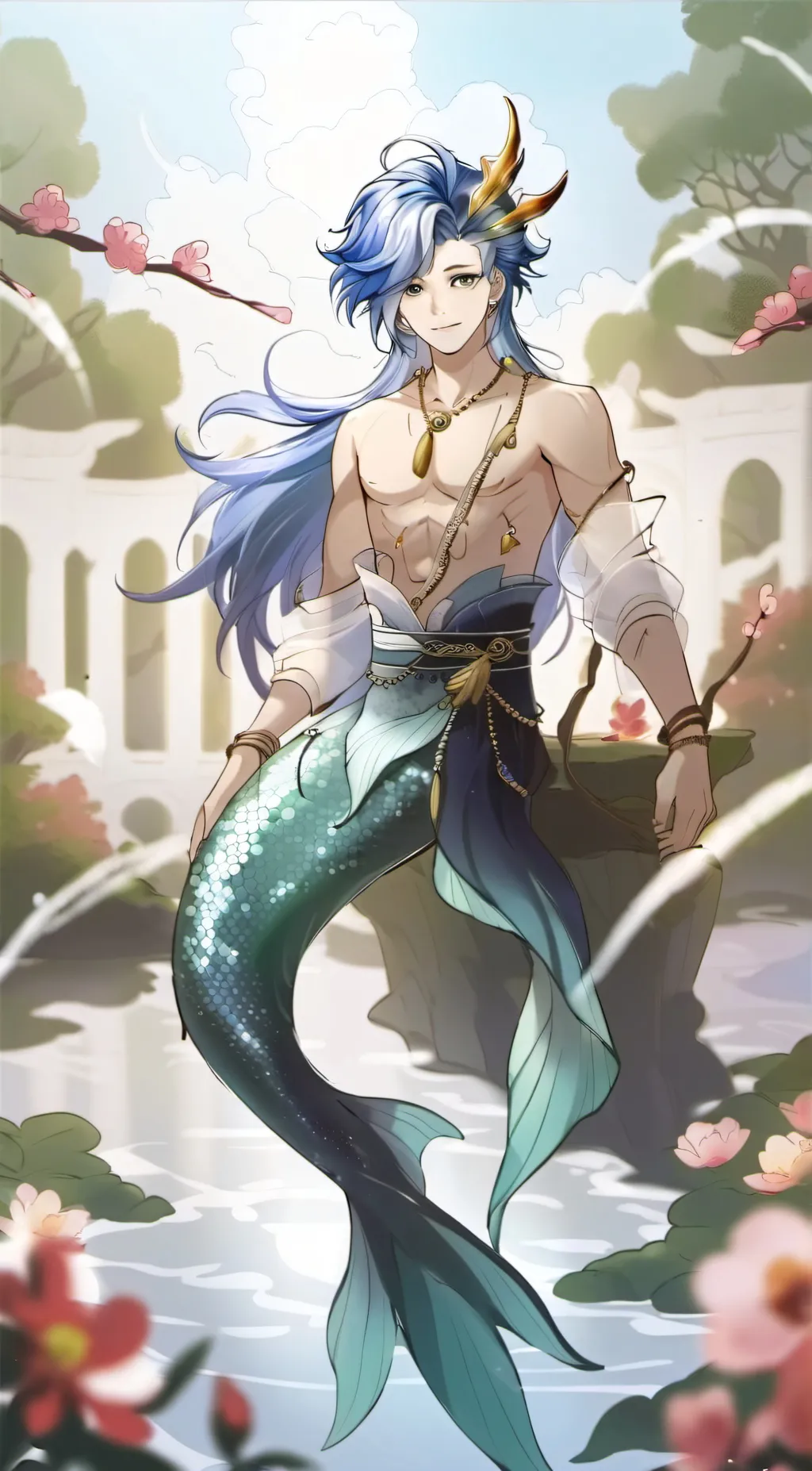 ai character: Luca  background