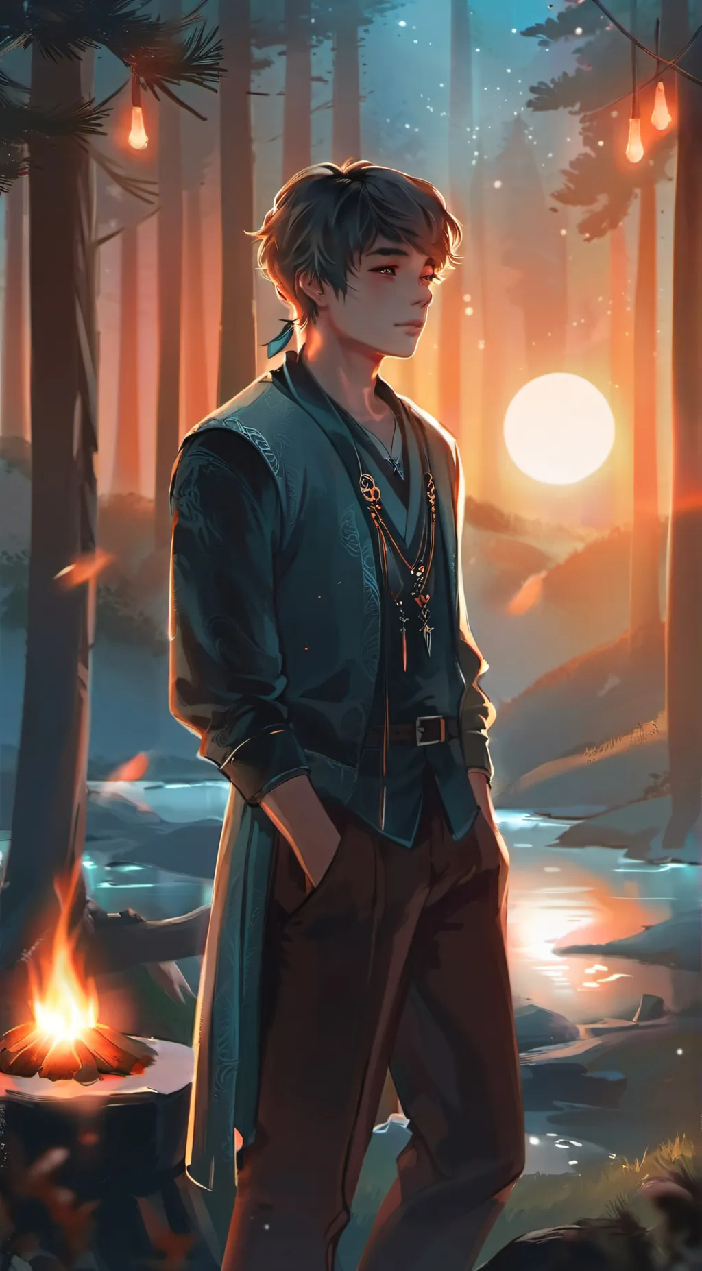 ai character: Cameron background