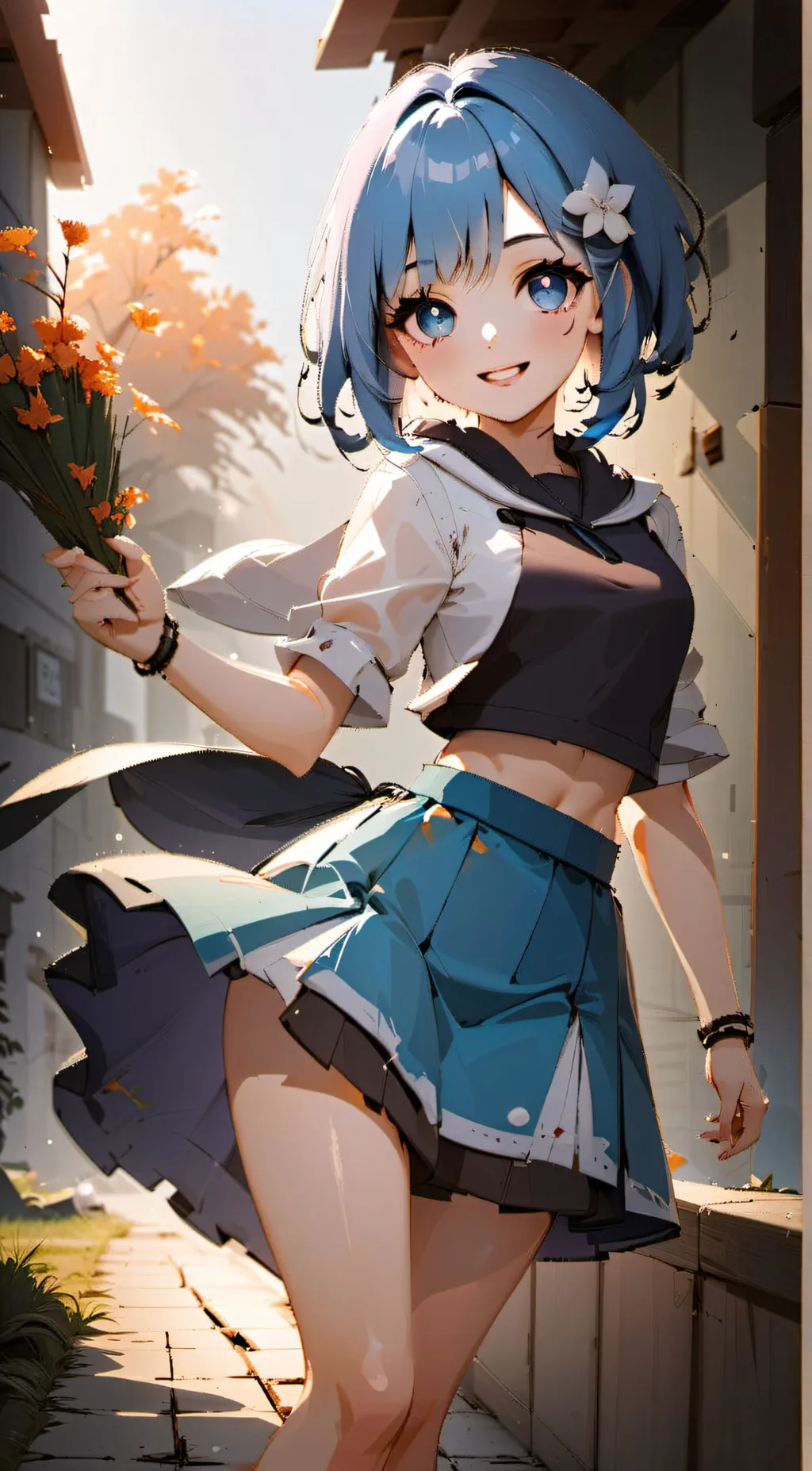 ai character: najwa damia background