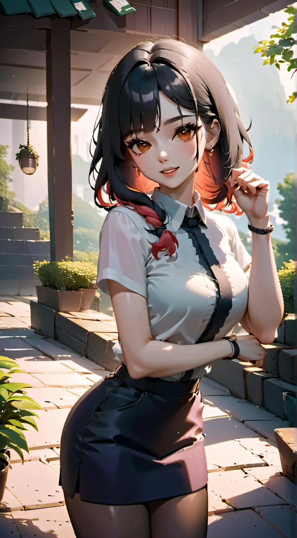 ai character: Athena background