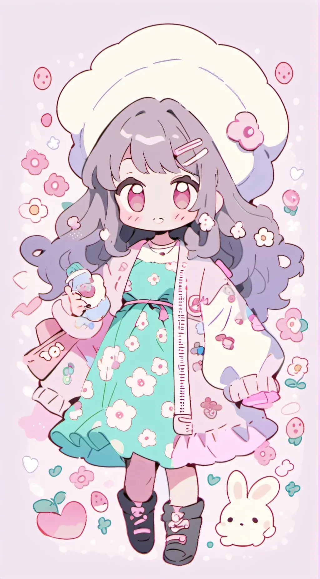 ai character: grace background