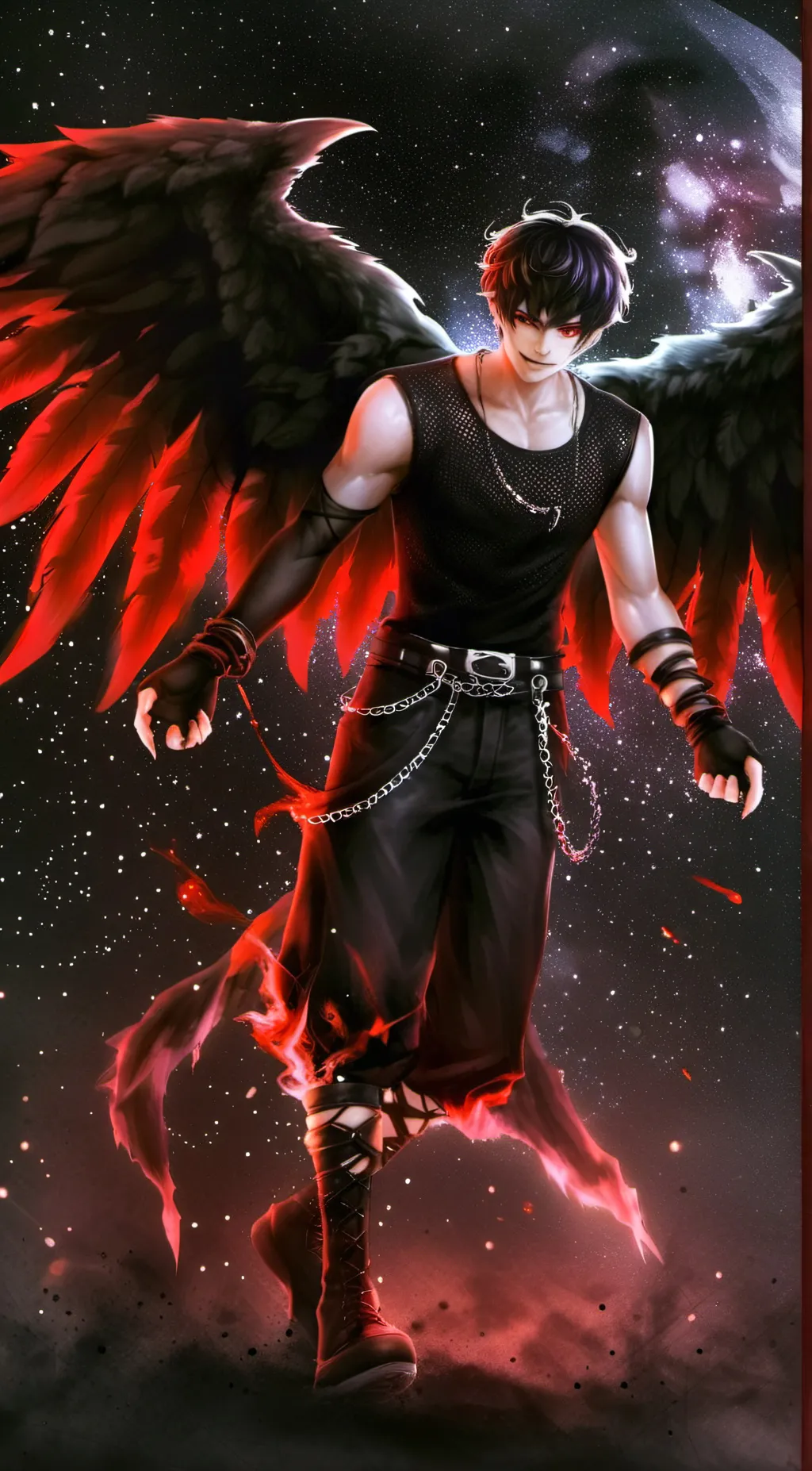 Talkie AI - Chat with Zake (Lava demon)