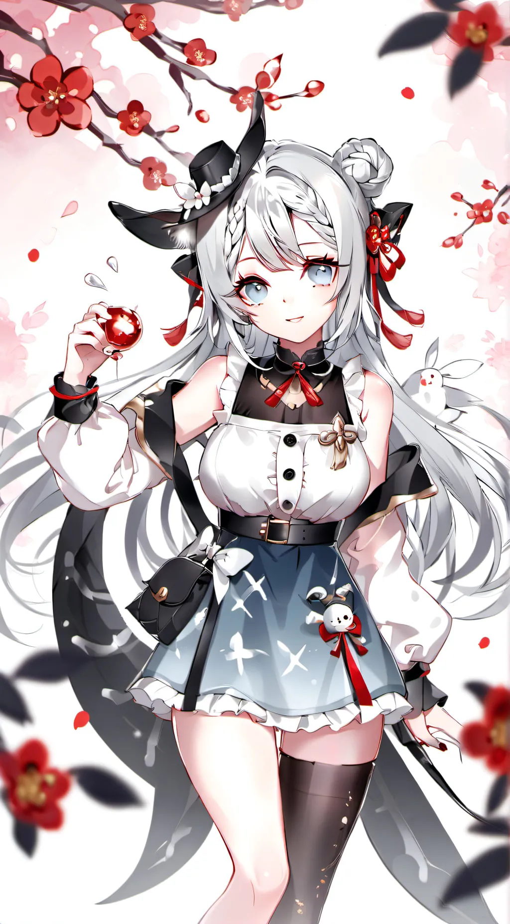 ai character: 😚😚 background