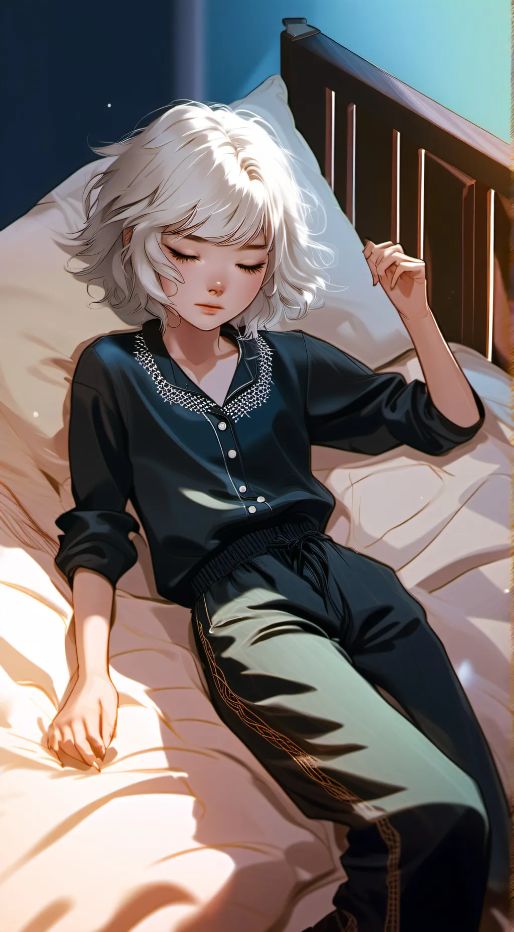 ai character: June Song background