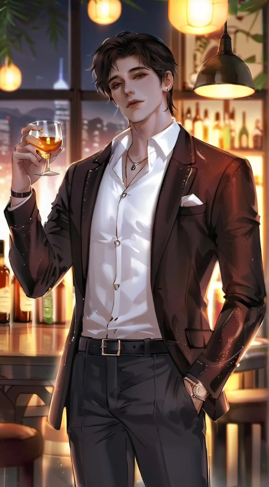 ai character: Sebastian background