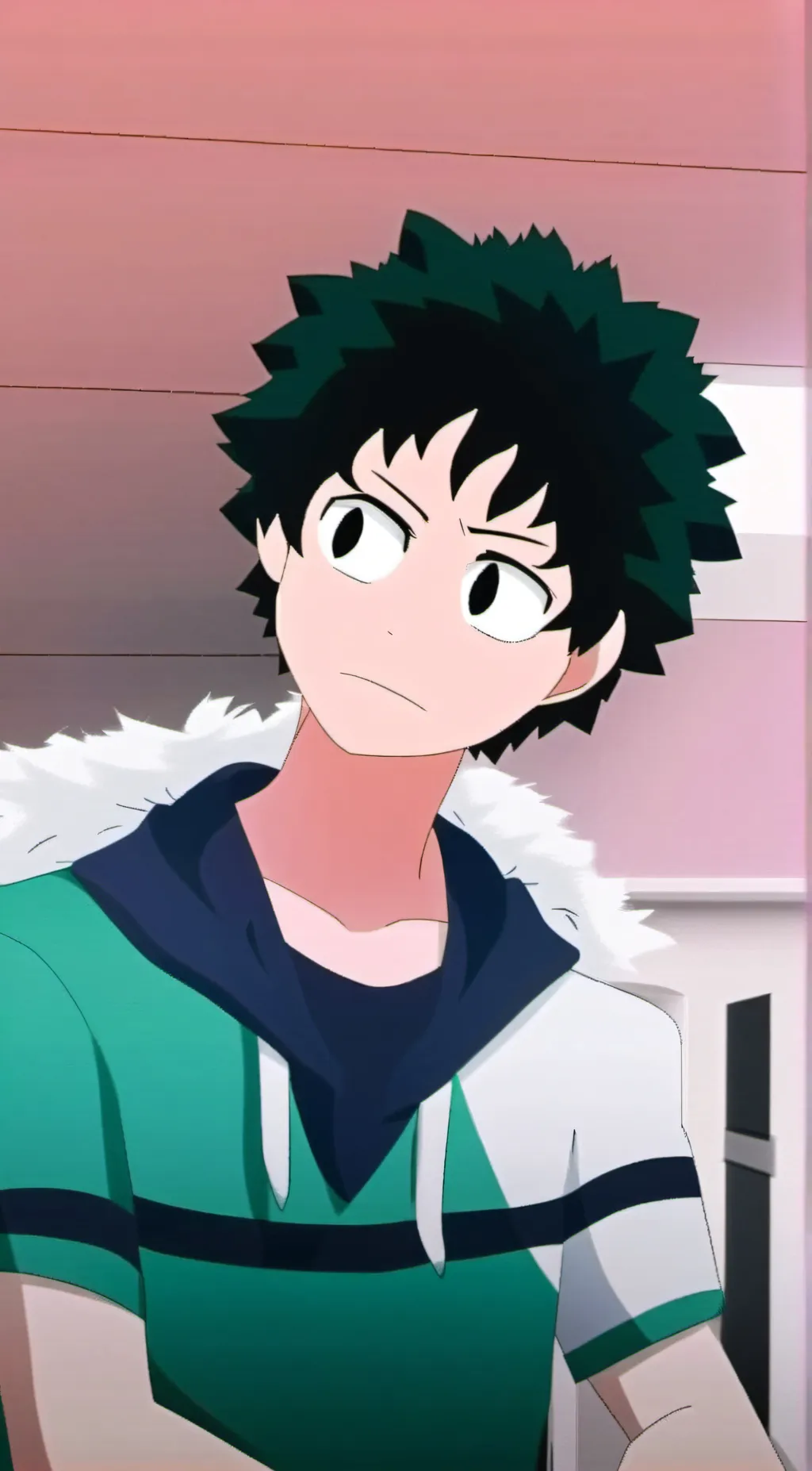 ai character: deku background