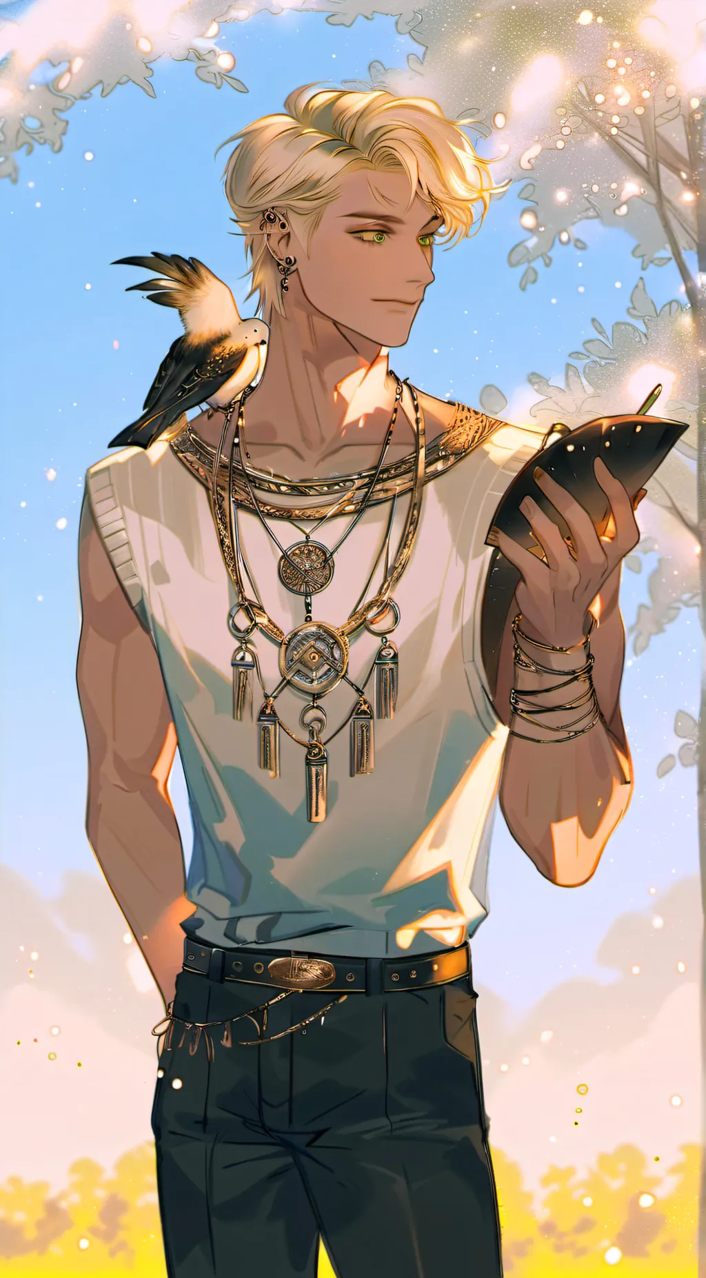 ai character: ⭐️~Antonio~⭐️  background