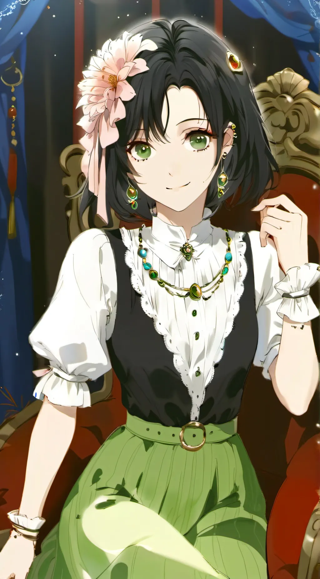 ai character: sarah background