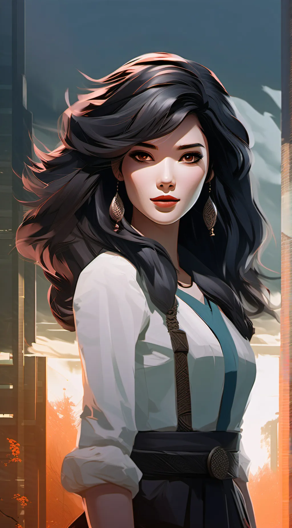 ai character: anaa background