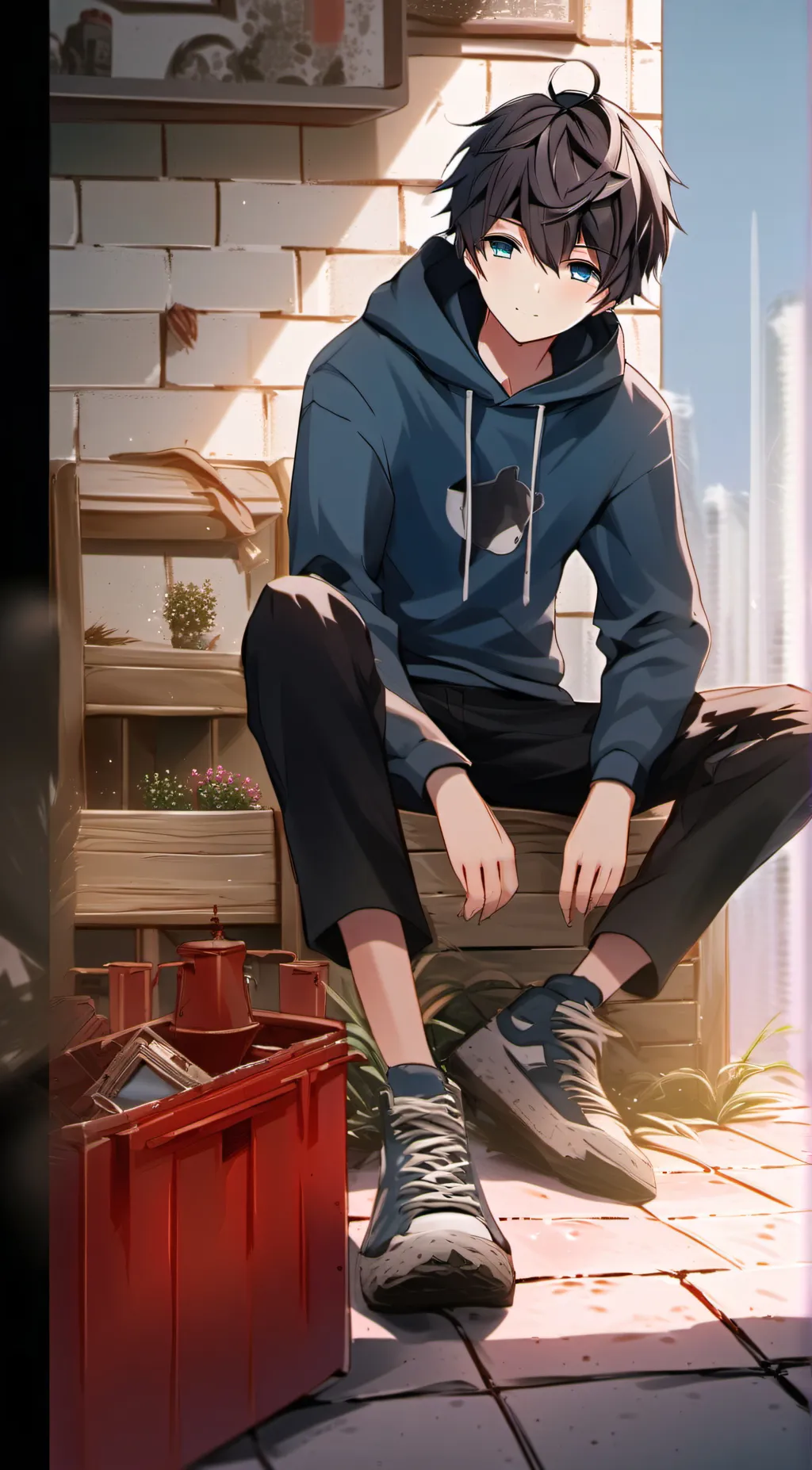 ai character: Jacob background