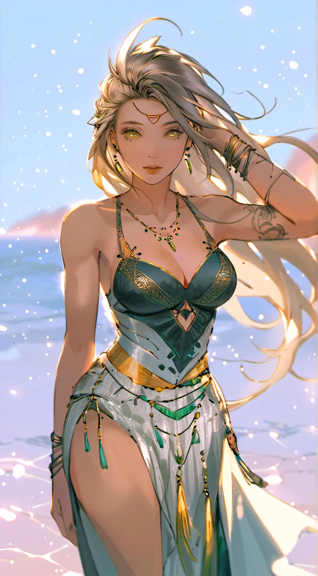 ai character: aslaya background