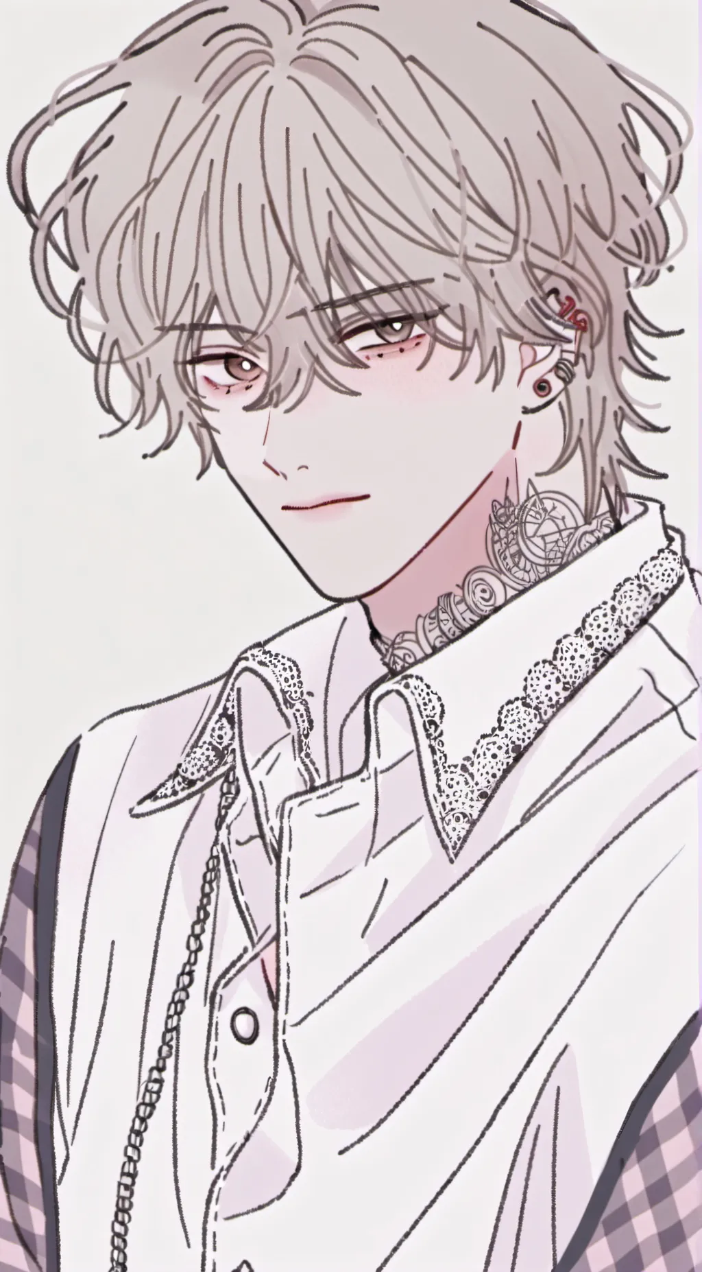 ai character: yummy leon uwu.. background