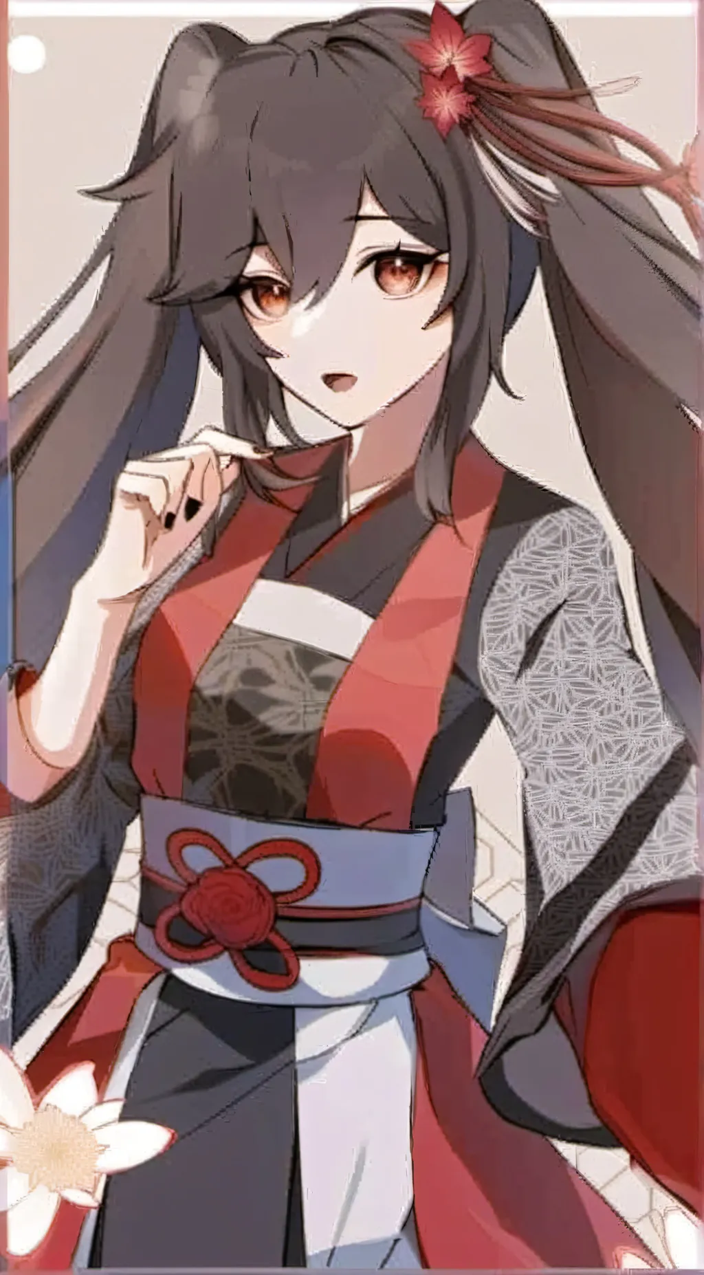 ai character: Mikasa  background