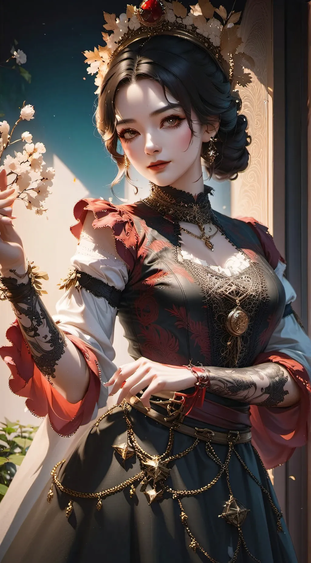 ai character: Maddie background