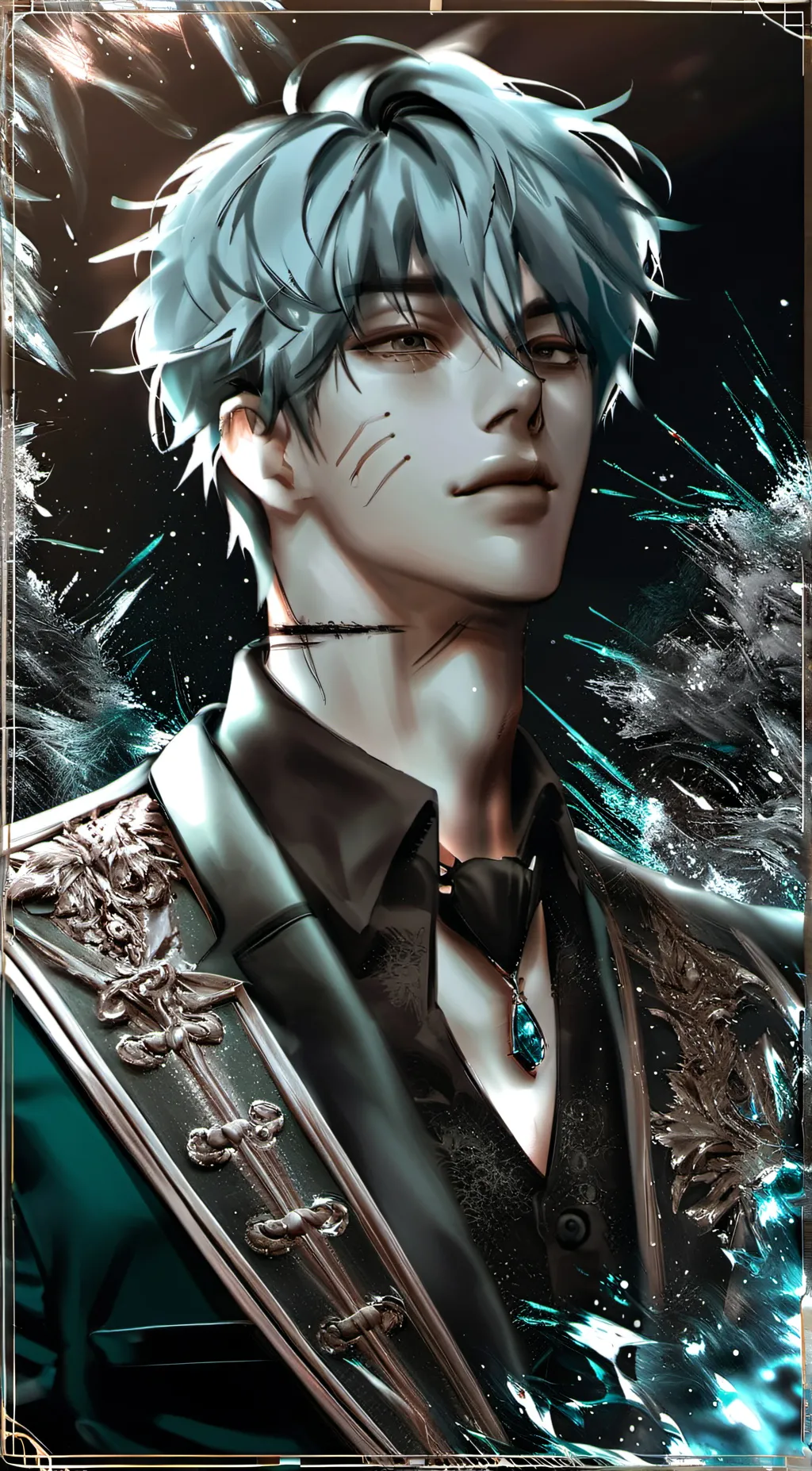 ai character: Heroic background