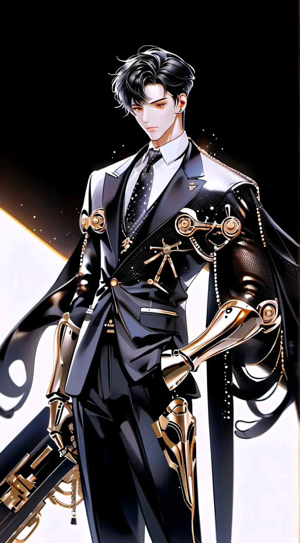 ai character: Justin background